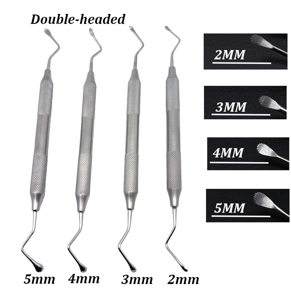 1PCS/Dental Jagged Curette Scaler Gracey Double Ends Excavator ...