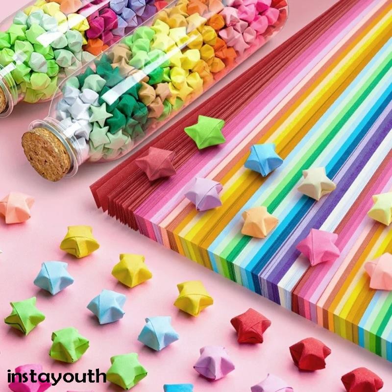 540 Sheet Star Origami Paper Star Paper Strip Double Sided Origami ...