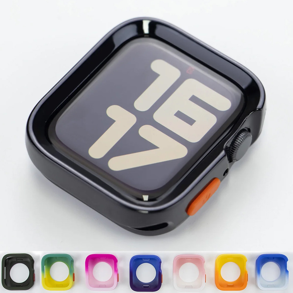 Candy Soft Silicone Casefor Apple Watch 11 10 46mm 42mm Ultra 3 2 1