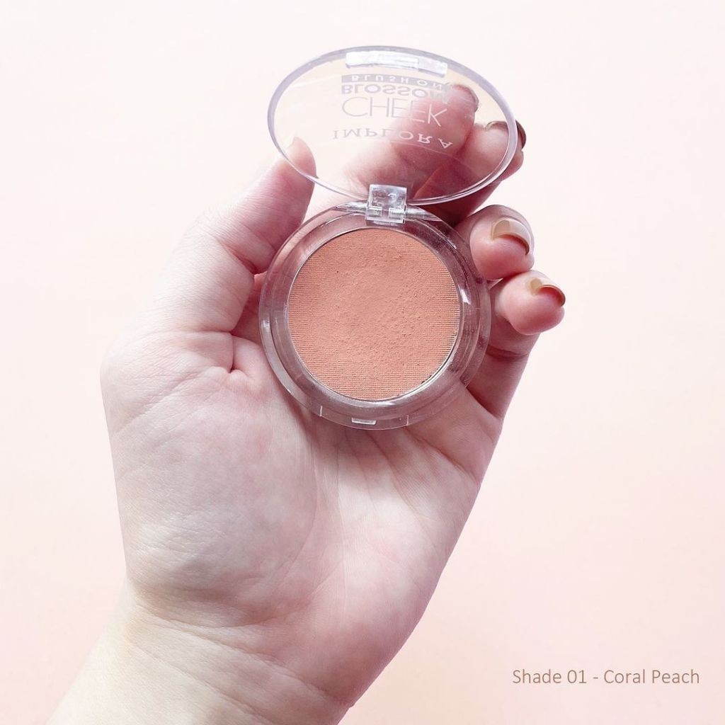 IMPLORA Cheek Blossom & Blush On / Merah Jingga Official - Gambar 4