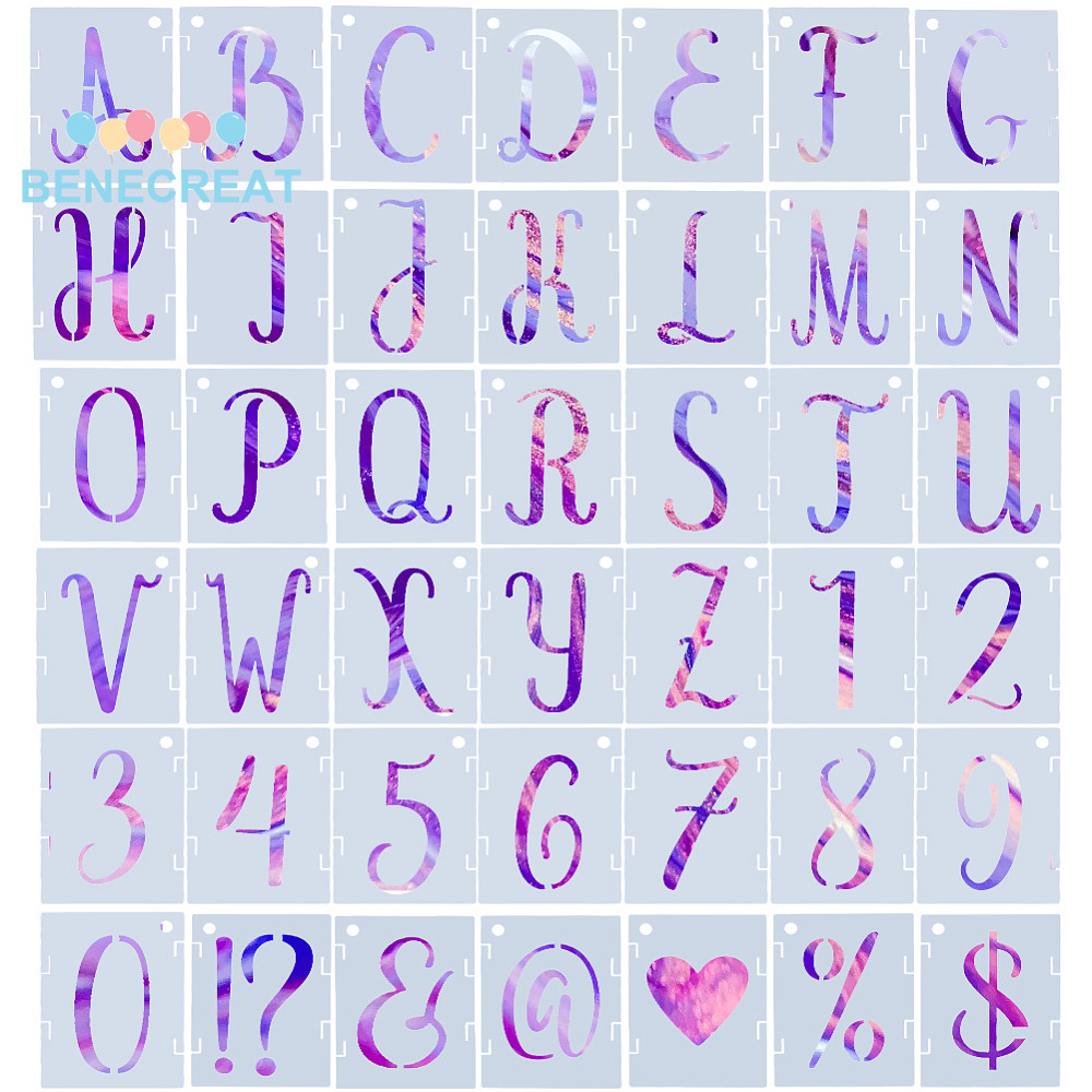 Behang Alfabet van oude metalen letters