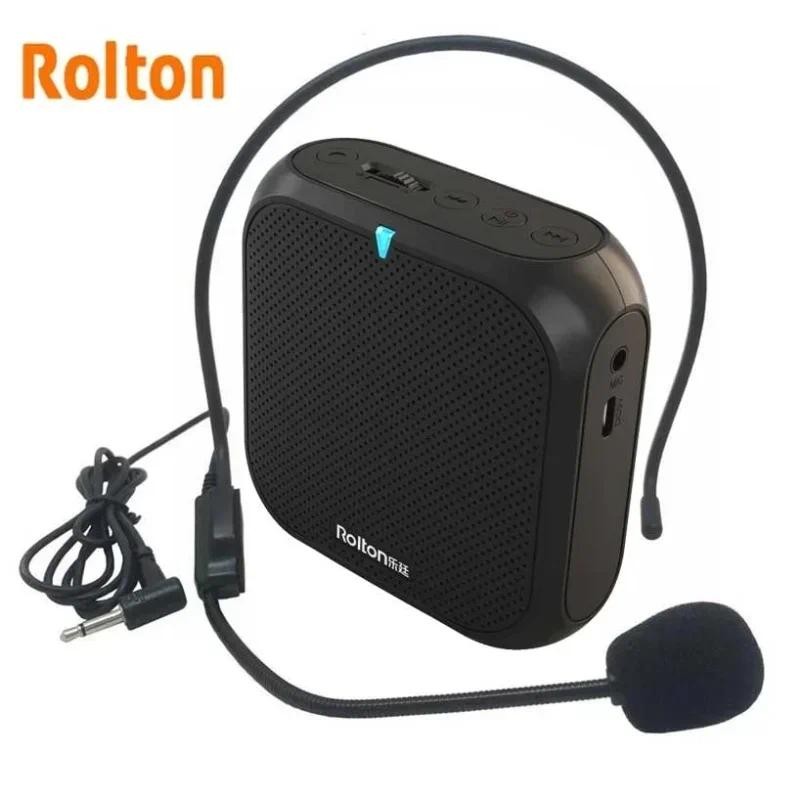 Rolton Headworn Microphone Loudspeaker Voice Amplifier Recorder Mic ...