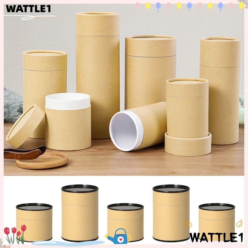 WTTLE Packaging Boxes, Cardboard Multiple Sizes Round Tube, Fashion ...