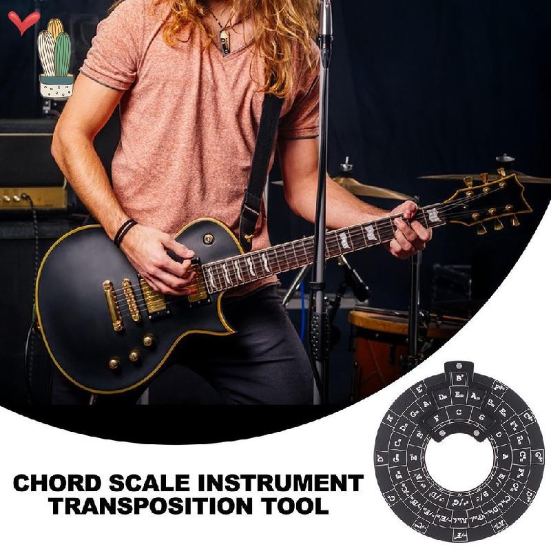 Circle Of Fifths Wheel Guitar Chord Wheel Wooden Melody Tool Musical ...