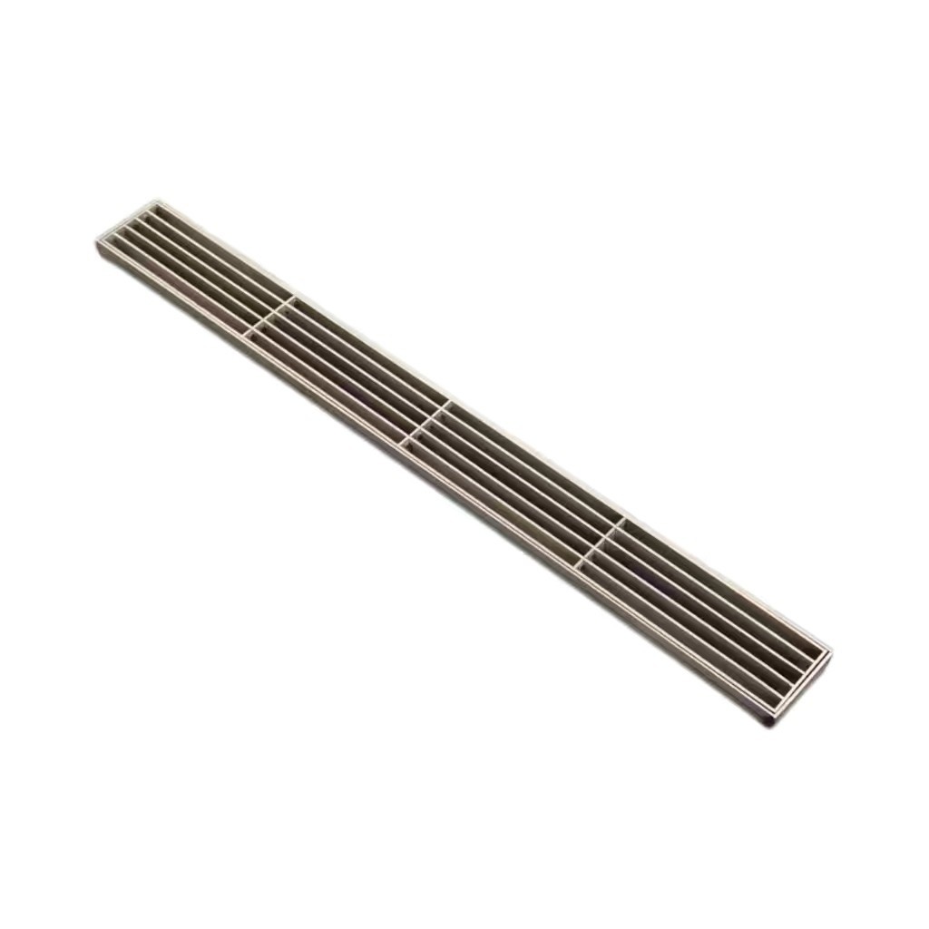 SSteel Sewer Grille Long strip floor drain grille drain kitchen garden ...