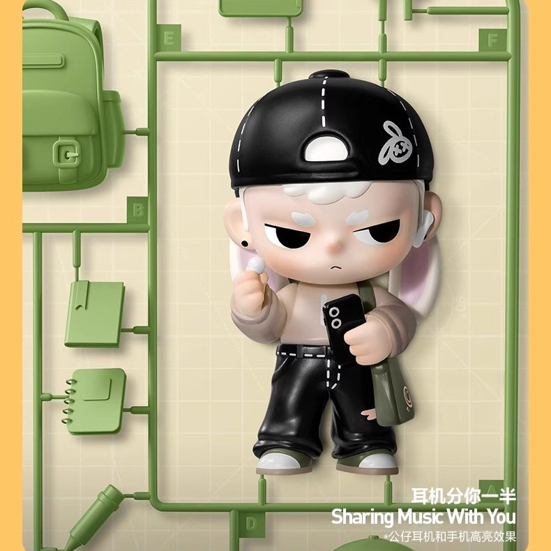 POPMART KUBO 24/7 YOU アソート POPMART KUBO 24/7 You Series Blind Box Figure Kubo v4 pop mart