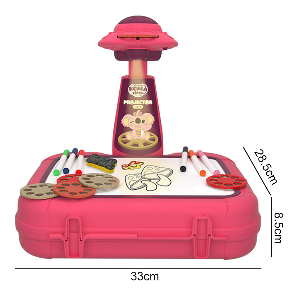 Drawing Projector Writing Tablet Doodle Board Kids Art Tracing ...