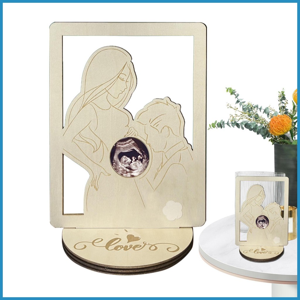 Baby Scan Photo Frame - Pregnancy Announcement - Personalised