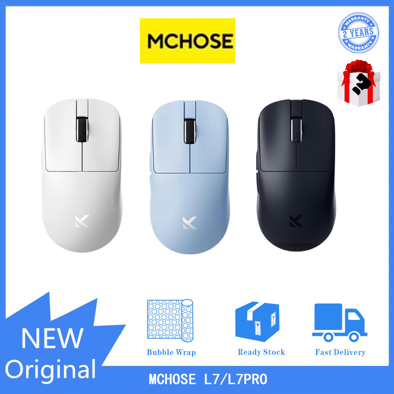 MCHOSE L7 three mode wireless Bluetooth mouse | Shopee Singapore