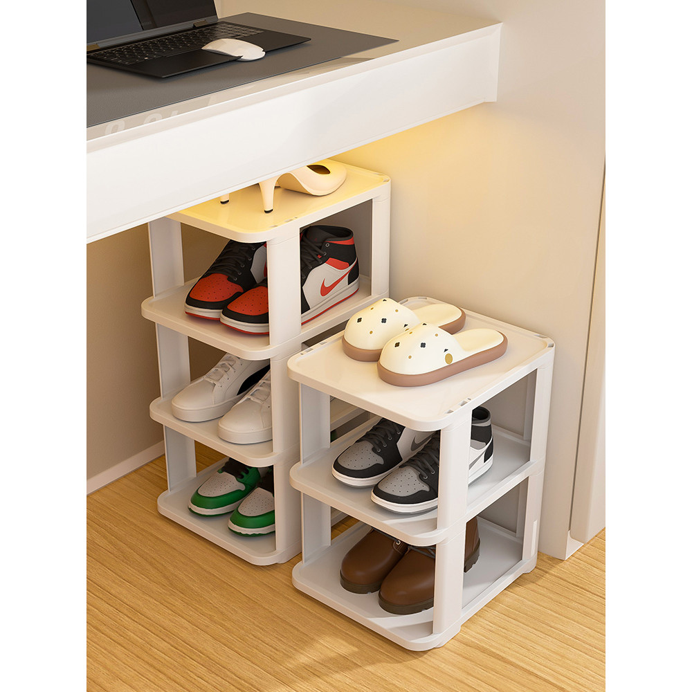 [48H Shipping] College Student Dormitory Shoe Rack Shoe Box Storage Box ...