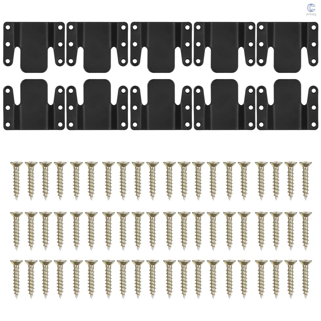 10Pcs Sectional Couch Connectors, Universal Sectional Sofa Interlocking ...