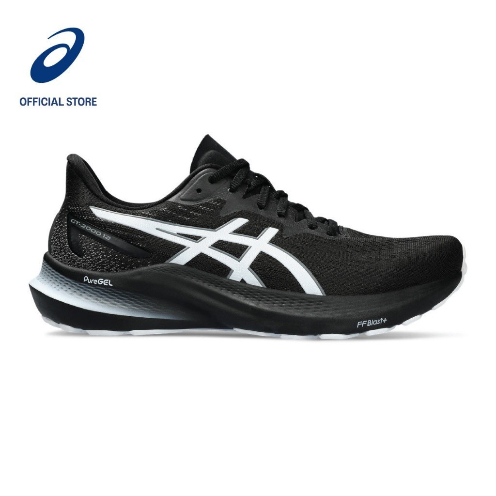 ASICS Men GT 2000 12 Running Shoes in Black White Shopee Singapore