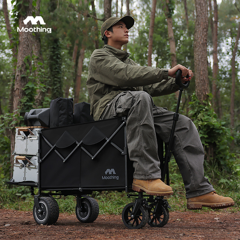 [Local Hot Sale]Muhang Electric Camping Cart Large Capacity Folding ...