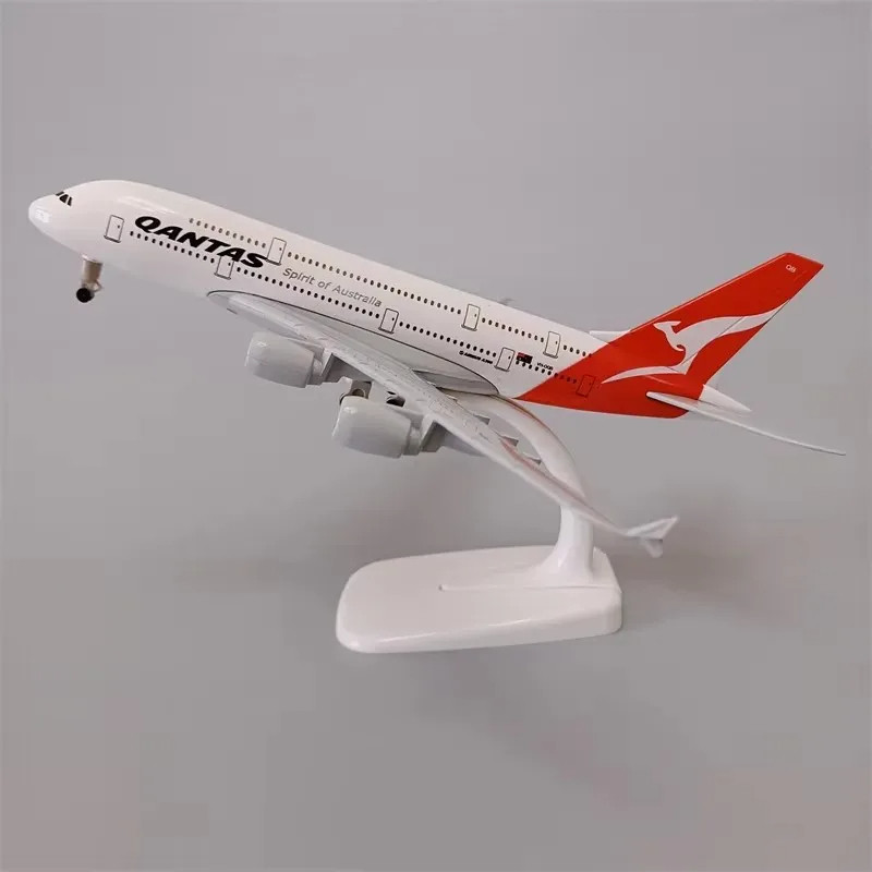 Test du Premier Planes RT8538 : avion jouet Airbus A380 Qantas