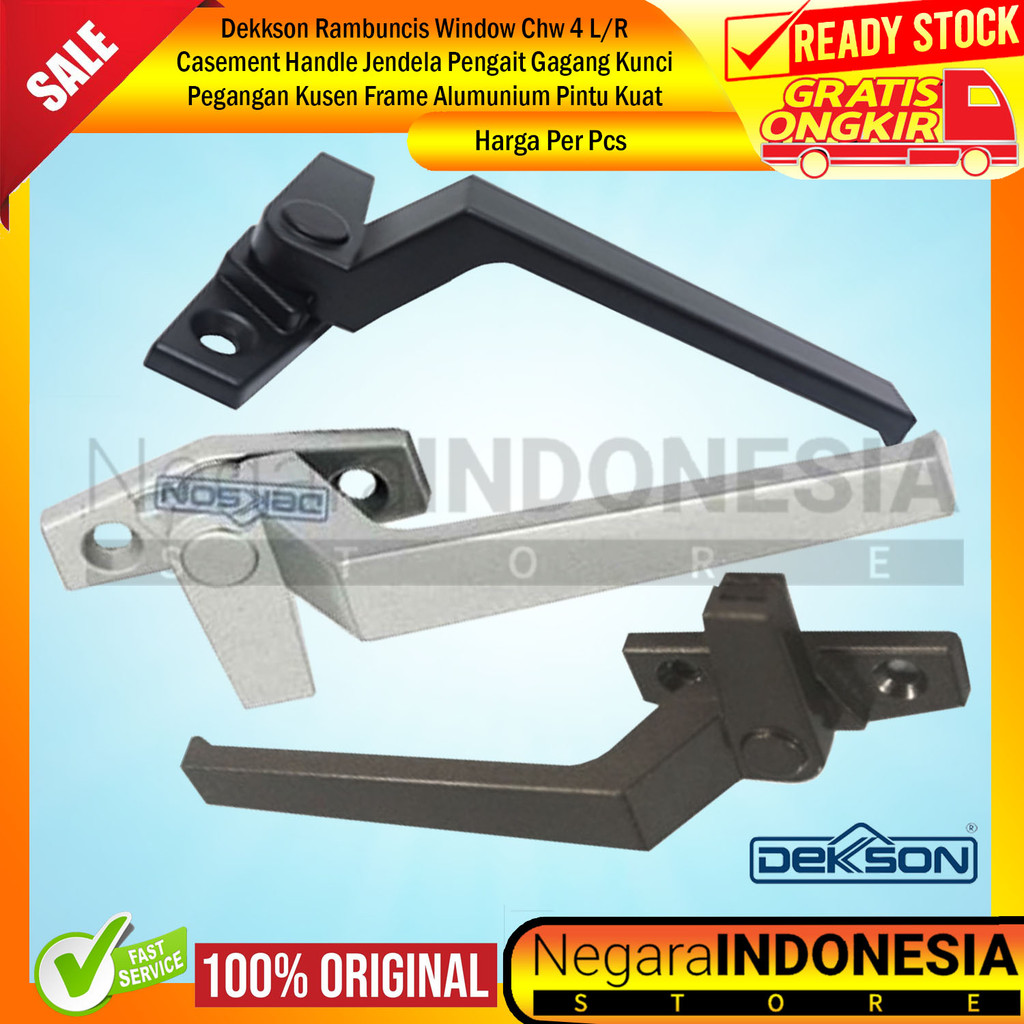 Dekkson Rambuncis Window Chw 4 L/R Casement Window Handle Dekson Hook ...