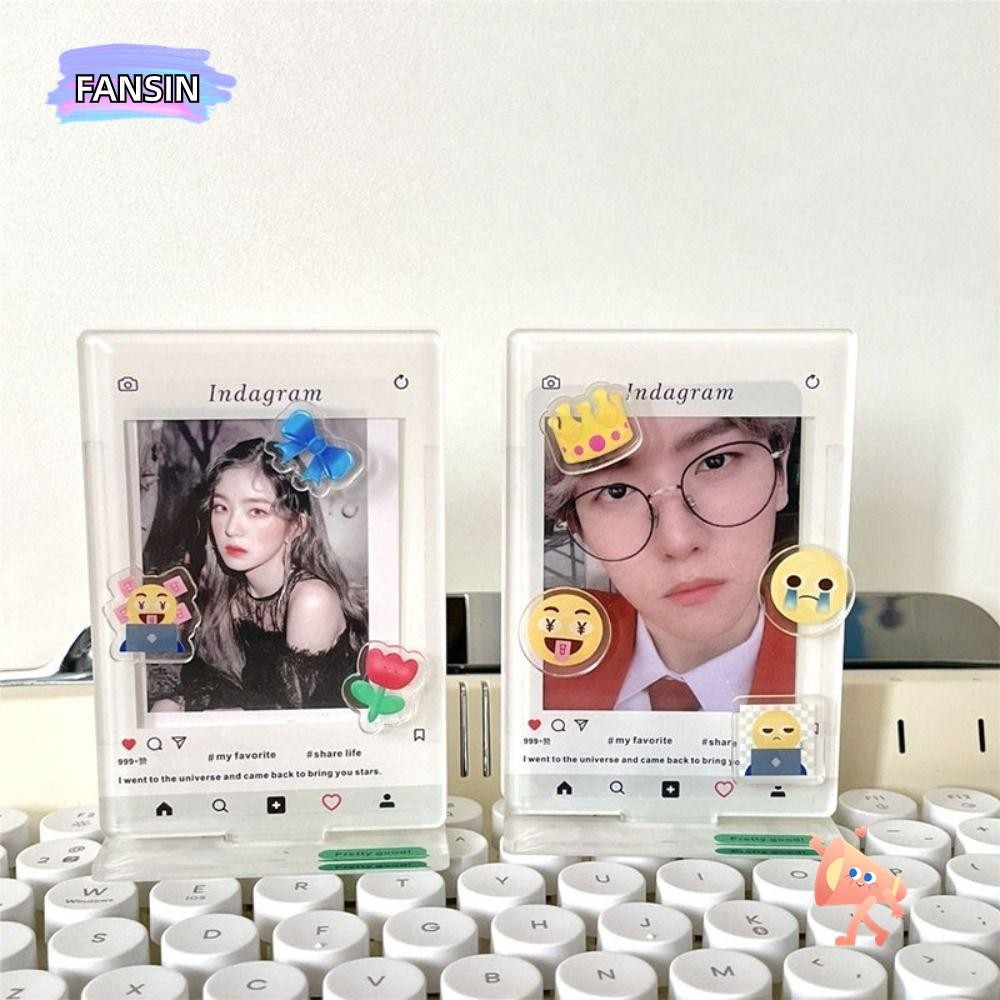 FANSIN1 Fujifilm Instax mini Photo Frame, Art Photo Display Vertical ...