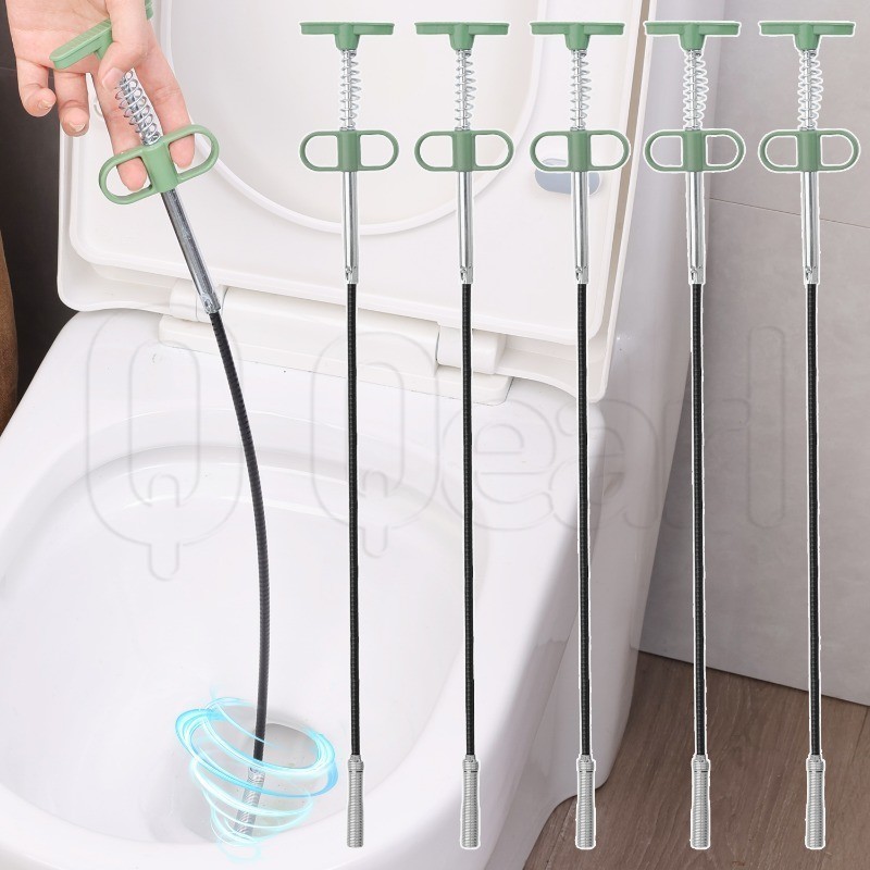 Sewer Pipe Unblocker Bendable - Bend Curve Grabber - Anti Clogging Hair ...