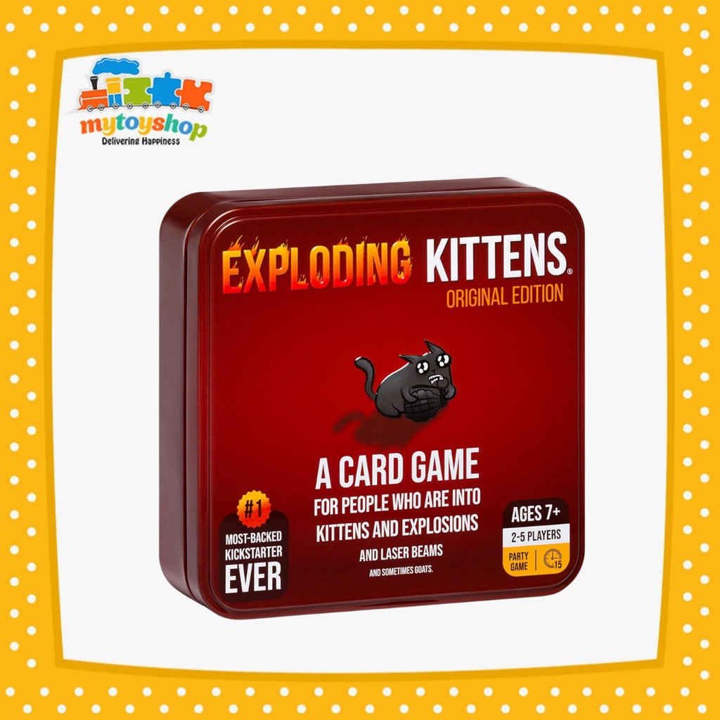 Exploding Kittens Original Edition in a Collectible TIN | Shopee Singapore