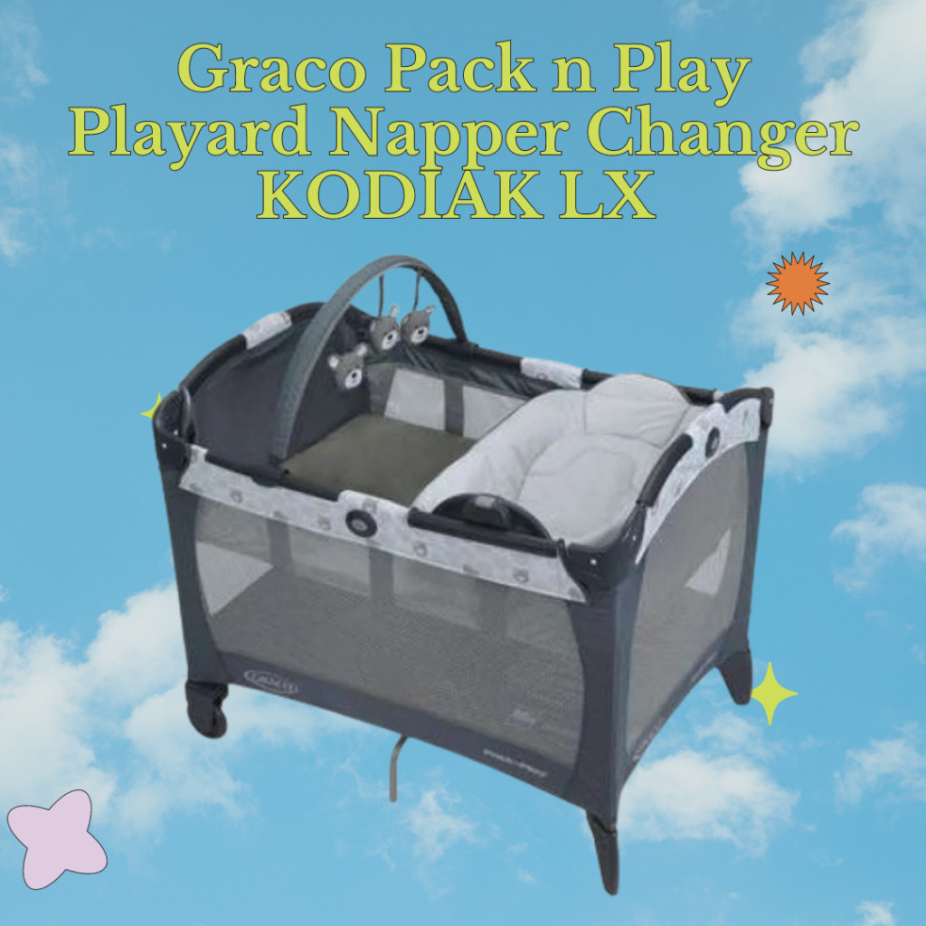 Graco Pack n Play Playard Napper Changer KODIAK LX reversible napper ...