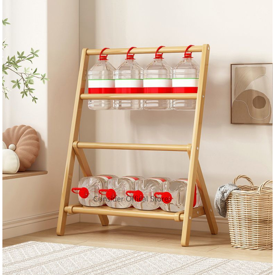 Bedroom Clothes Hanger Rack Foldable Hanger Storage Rack Bedside ...