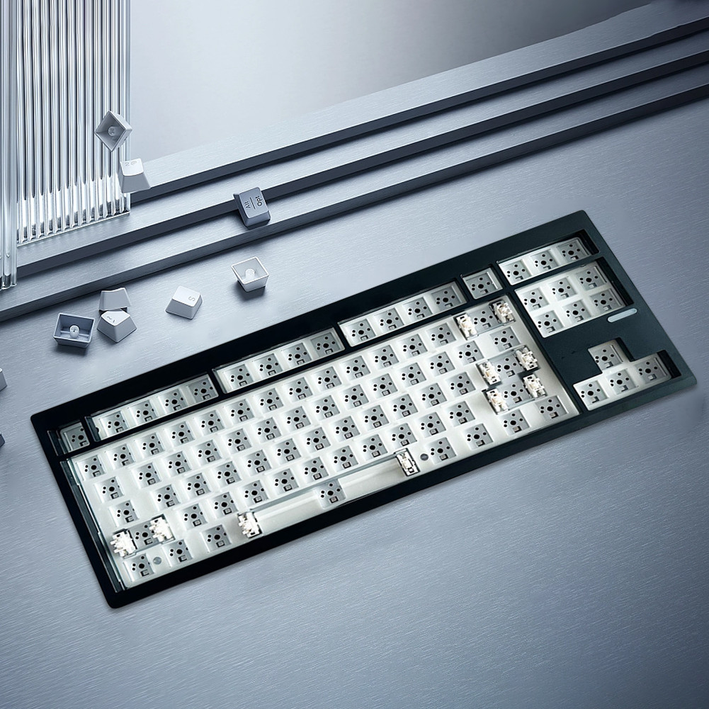 RotatingMoment Customized Mechanical Keyboard Kit 2.4G/BT 5.0/Wired ...