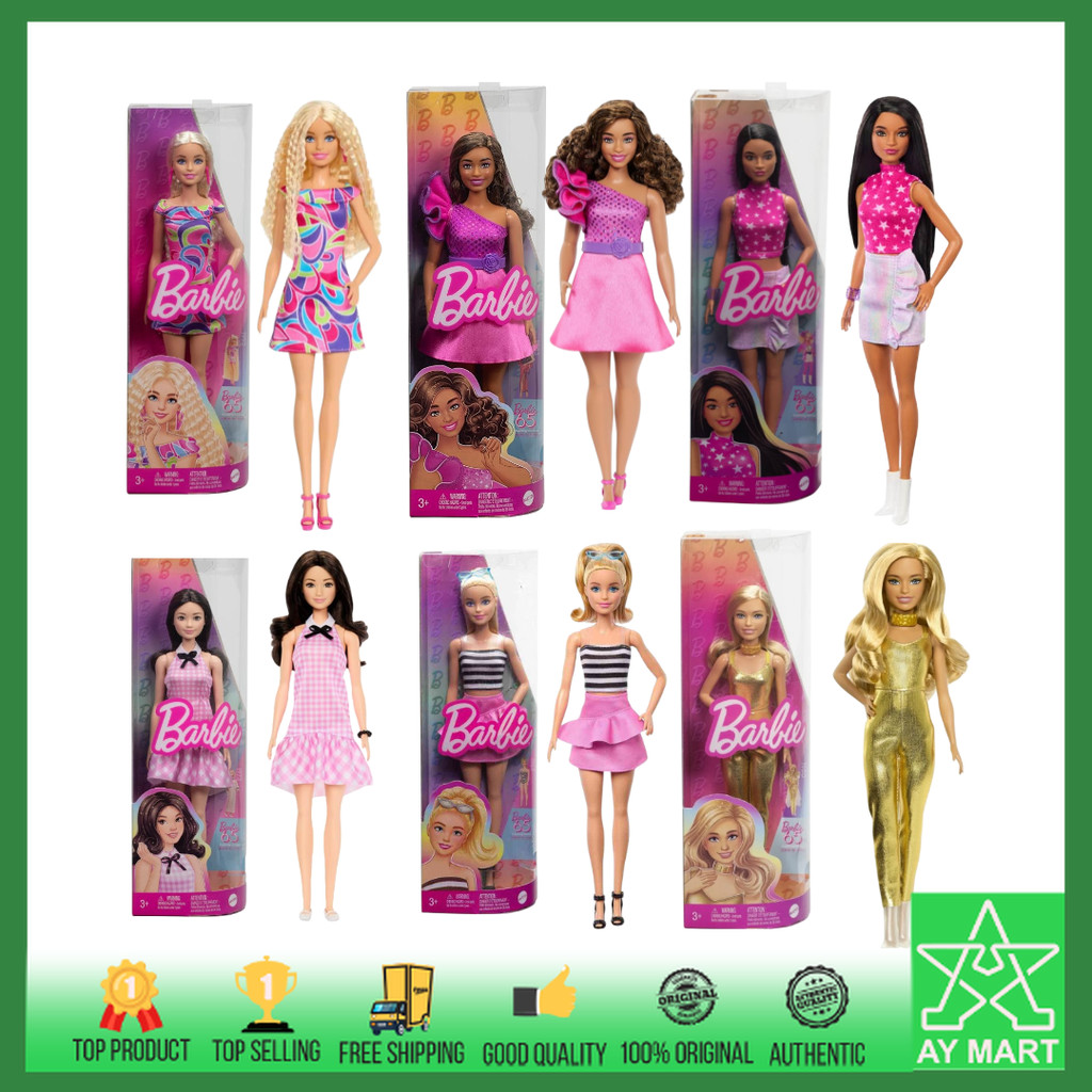 Barbie Fashionista : Unleash Your Inner Style with Glamor Outfits, Trendy  Accessories, and Endless Dress-Up Barbie Doll | Shopee Singapore