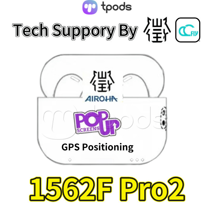 Pro2 1562F TWS (USB-C) Noise Cancellation Rename GPS Wireless Bluetooth ...