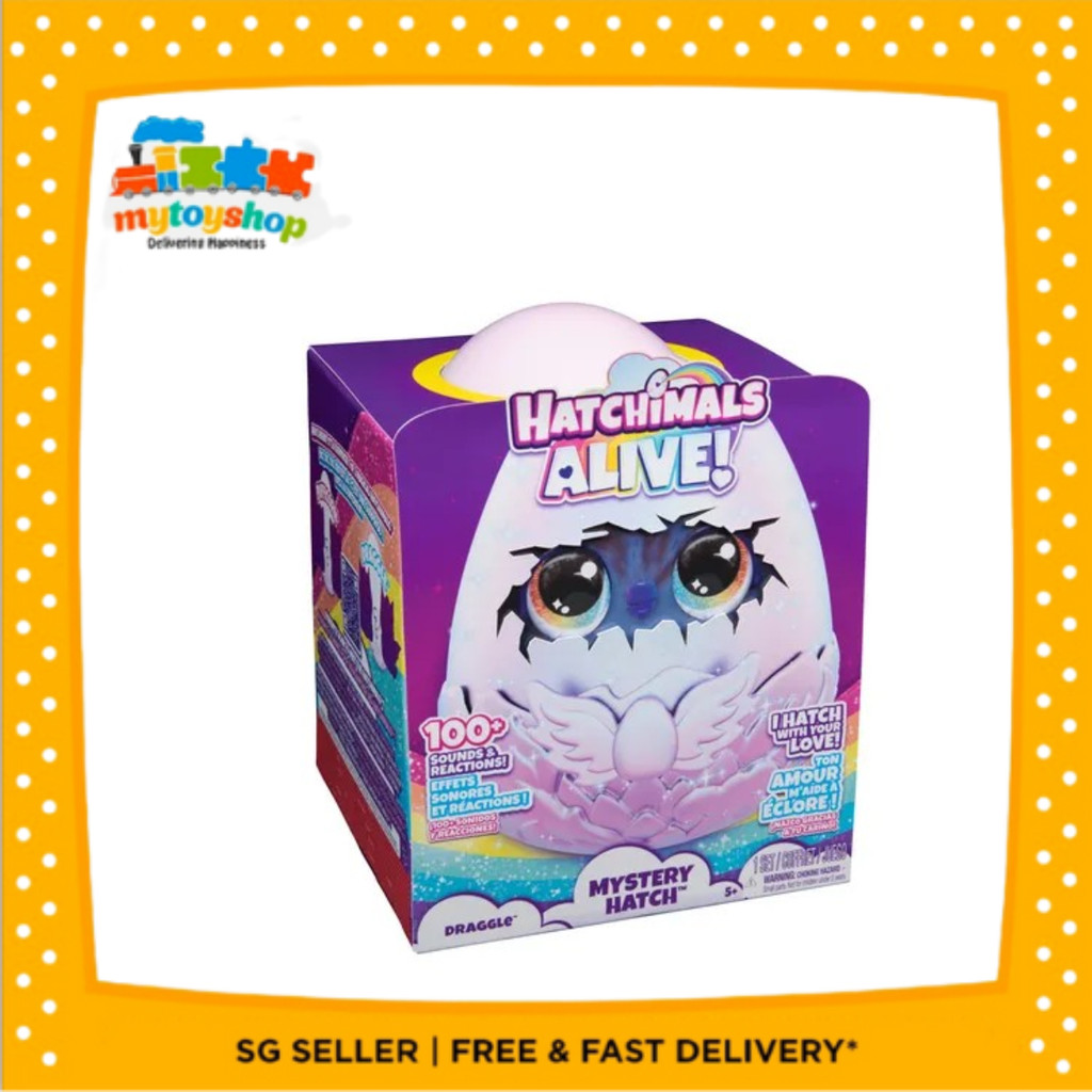 Hatchimals Alive Mystery Hatch Draggle | Shopee Singapore
