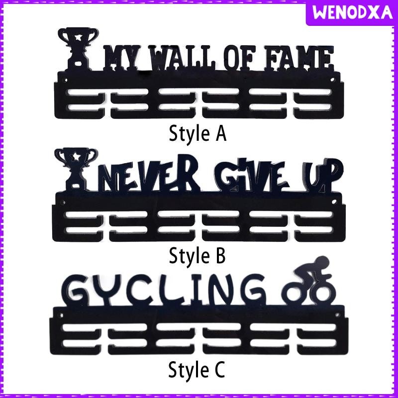 [Wenodxa] Medals Display Hanger Award Ribbon Organizer Medals Display ...