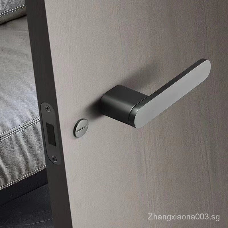 SG Italian Minimalist Ecological Door Lock Indoor Bedroom Room Door ...