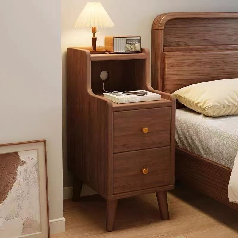 [in stock] Bedside Table Small Narrow Bedroom Modern Household Small ...