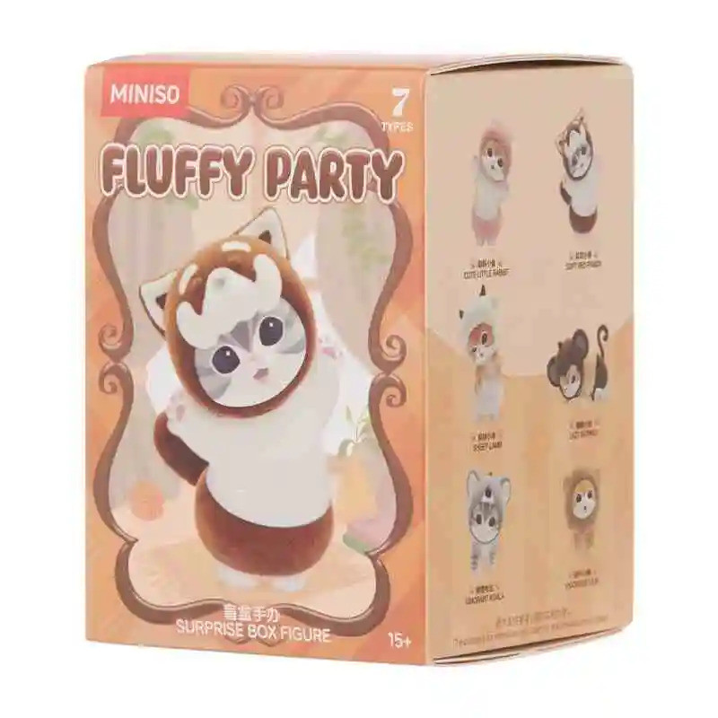 100% Authentic】Mofusand Series FLUFFY PARTY Blind Box Cat Toys