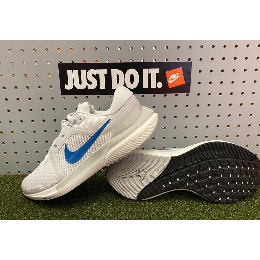 Nike Air Zoom Vomero 16 Men s Road Running Shoes White Blue Size 11.5 12.5 14 15 Shopee Singapore