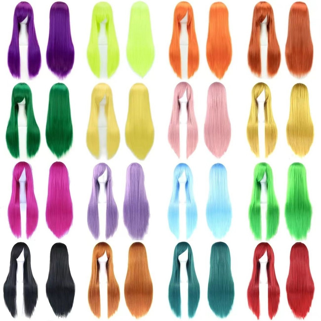 Hot-selling Mao Niang COS Create High Temperature Silk Multicolor Color ...