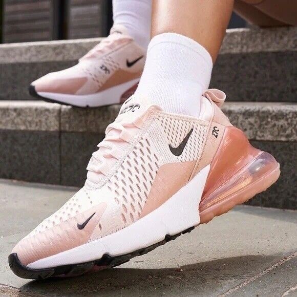 Nike Air Max 270 Soft Pink White Shoes Size US 6 10 Casual Sneakers New Shopee Singapore