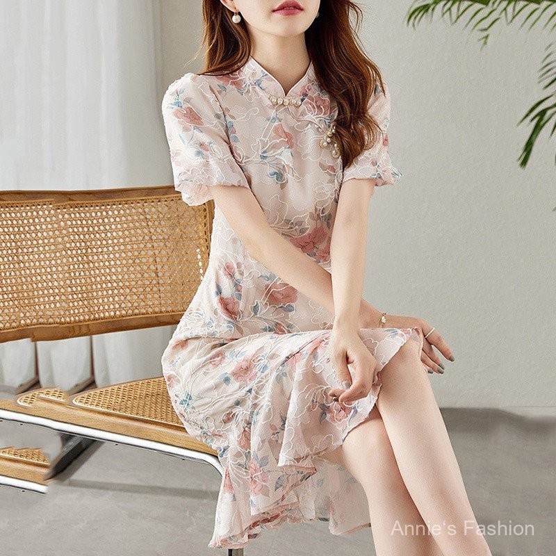 2021 GGXF cheongsam dress  dress for women