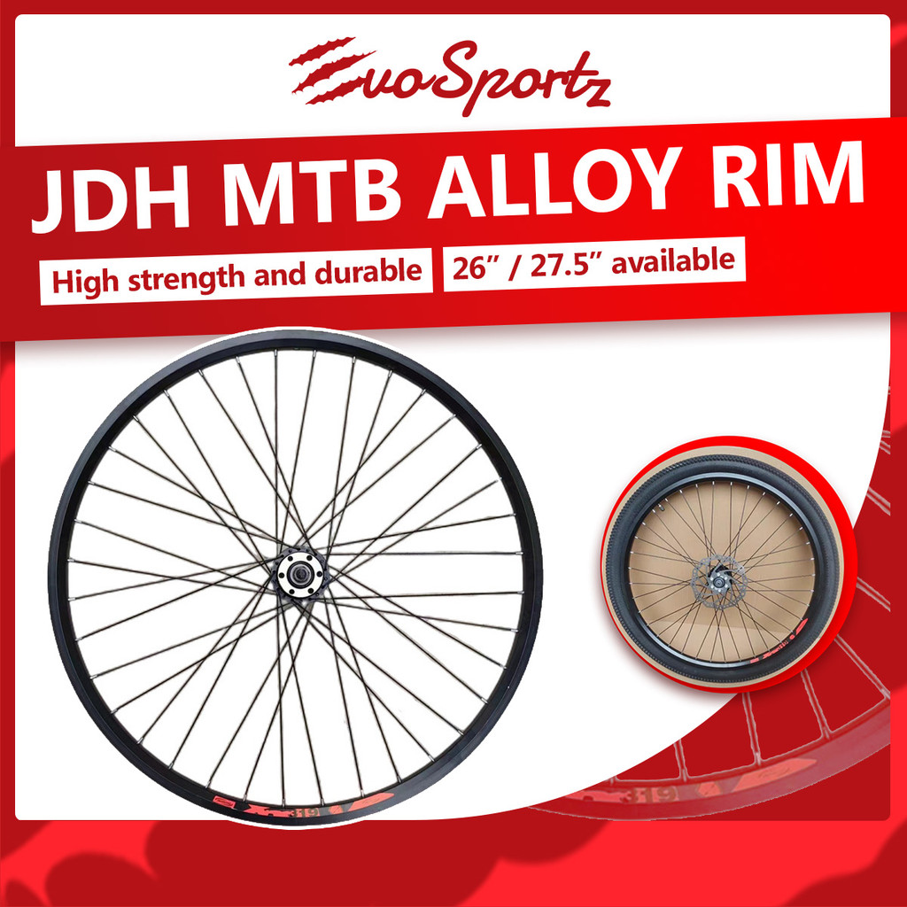 JDH MTB Alloy Rim | Bike Double Wall Rim | Bicycle Aluminium Wheel Rim ...