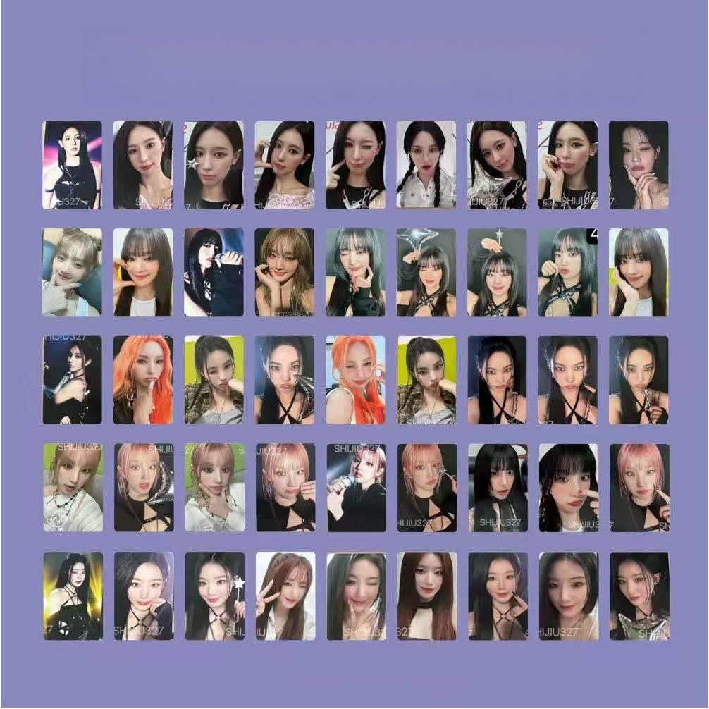 1pack 2024 (G)I-DLE World Tour I-dol Trading Photo Card Set Gidle