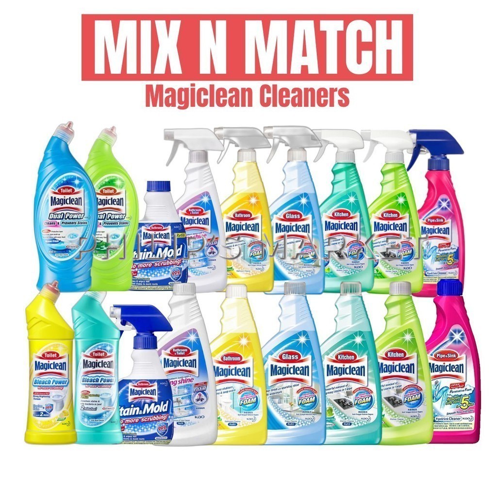 (Bundle Deals) Magiclean Cleaners Kitchen Cleaner Bathroom Cleaner ...