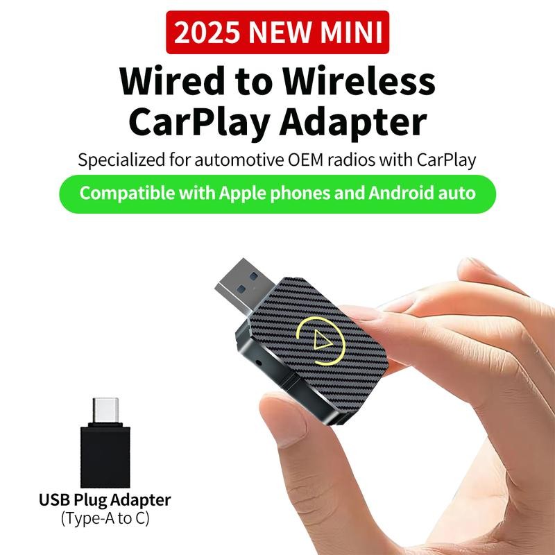 Wireless Apple CarPlay Adapter for Factory Wired Cars from 2016 Onwards ...