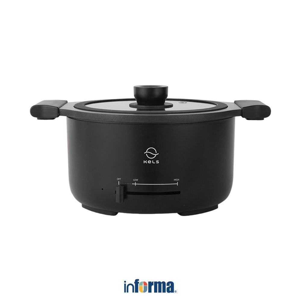 Informa kels 2.5 ltr 2 In 1 Electric Hot PotOSCAR - Black Multifunction ...