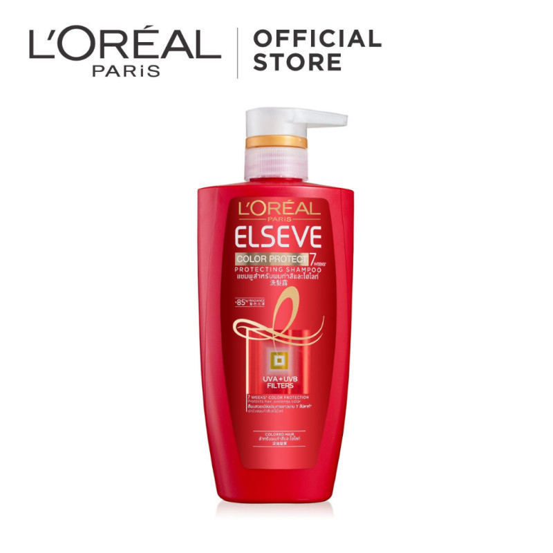 L'Oreal Elseve Color Protect Shampoo 410ml | Shopee Singapore