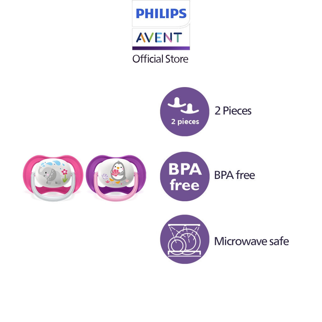 Philips Avent Ultra Air Pacifier SCF080/08 (2pcs) | Shopee Singapore