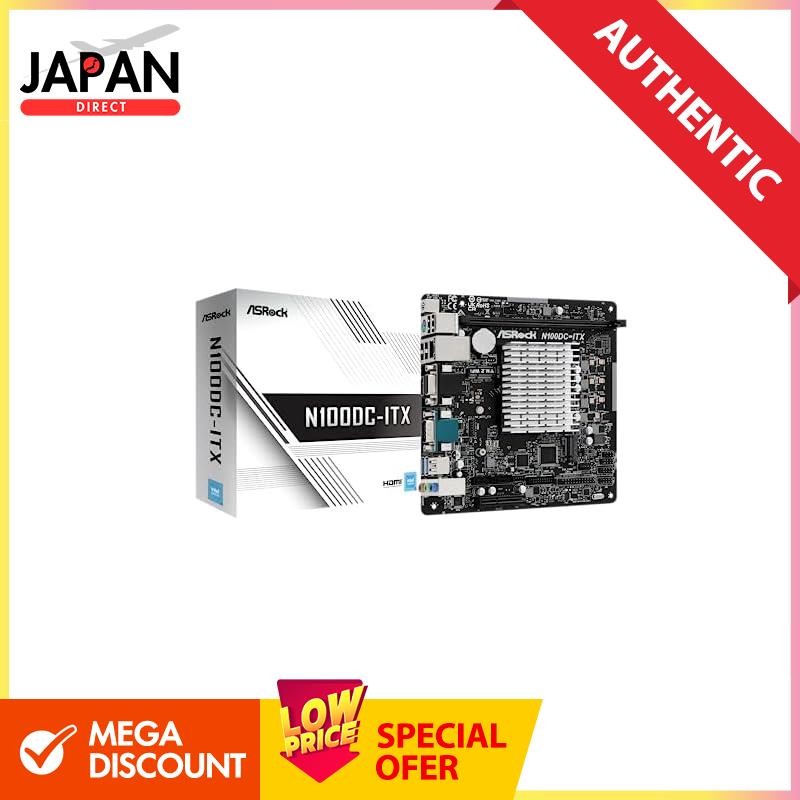 ASRock onboard CPU fanless motherboard N100DC-ITX, Mini ITX with Intel ...
