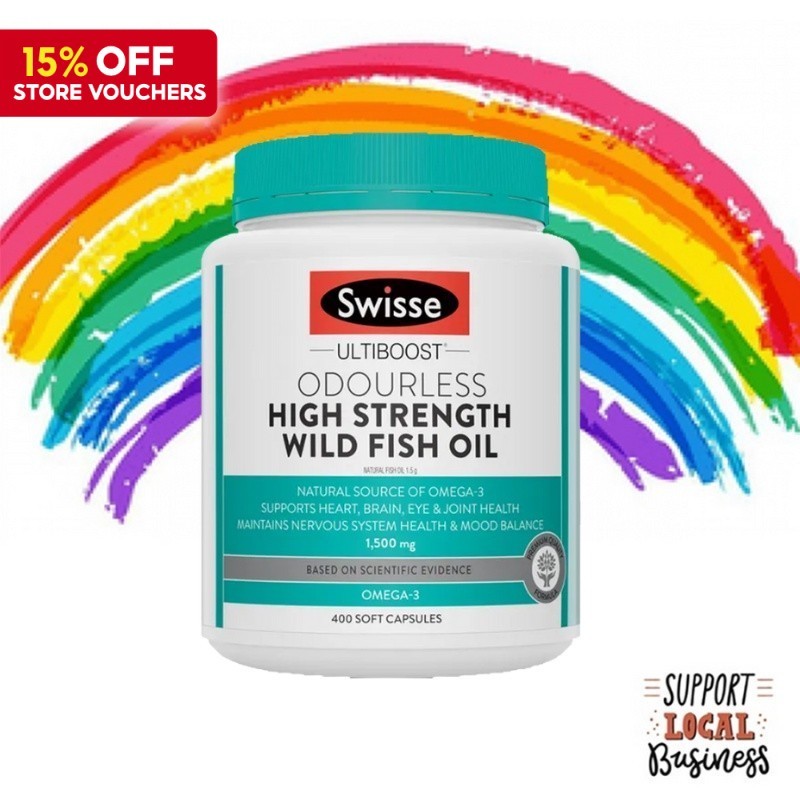 Ultiboost High Strength Odourless Fish Oil Capsules main image 1