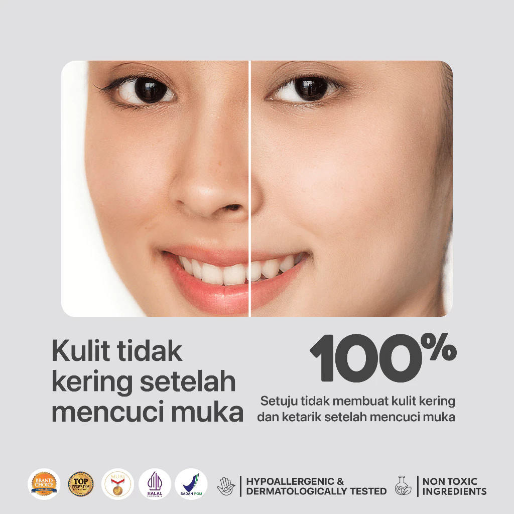 NPURE Noni Probiotics Cleanse Me Softly Gel Cleanser / Merah Jingga Official - Gambar 3