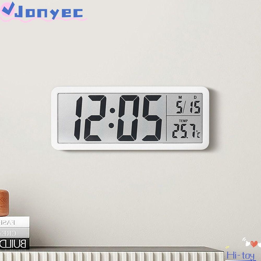 JONY1EC Electronic Wall Clock, Wall-mounted Multi-functional Digital ...