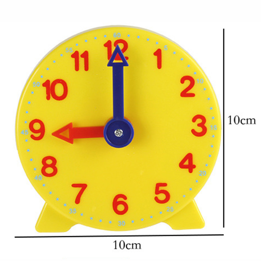 AU Clock Model Early Learning Time Montessori Toy (12H Two-needle ...