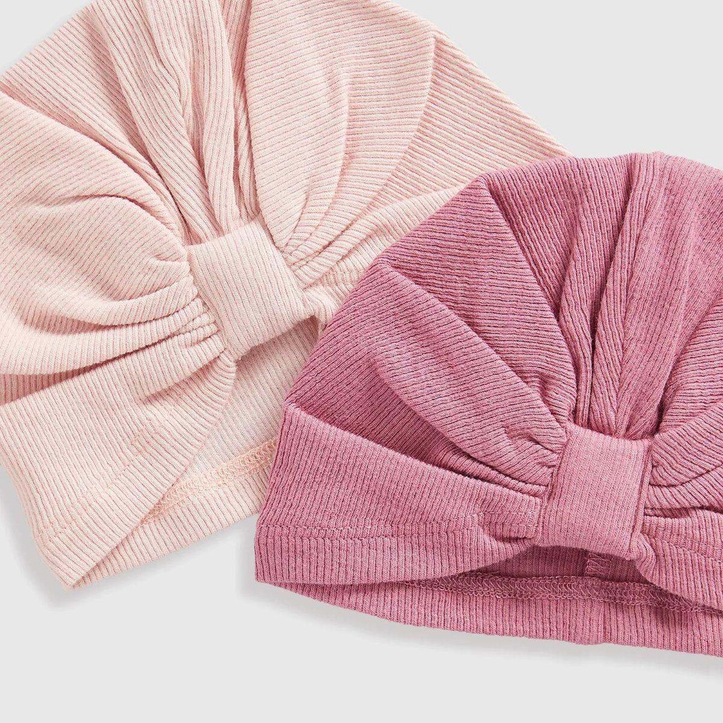 Mothercare Baby Girl Highland Meadow Turban Hats 2 Pack Shopee Singapore