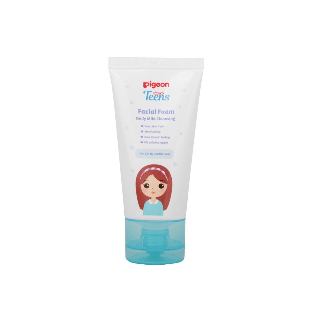 Pigeon Daily Cleansing Foam Mild - 40gr - 100gr / Merah Jingga Official - Gambar 2